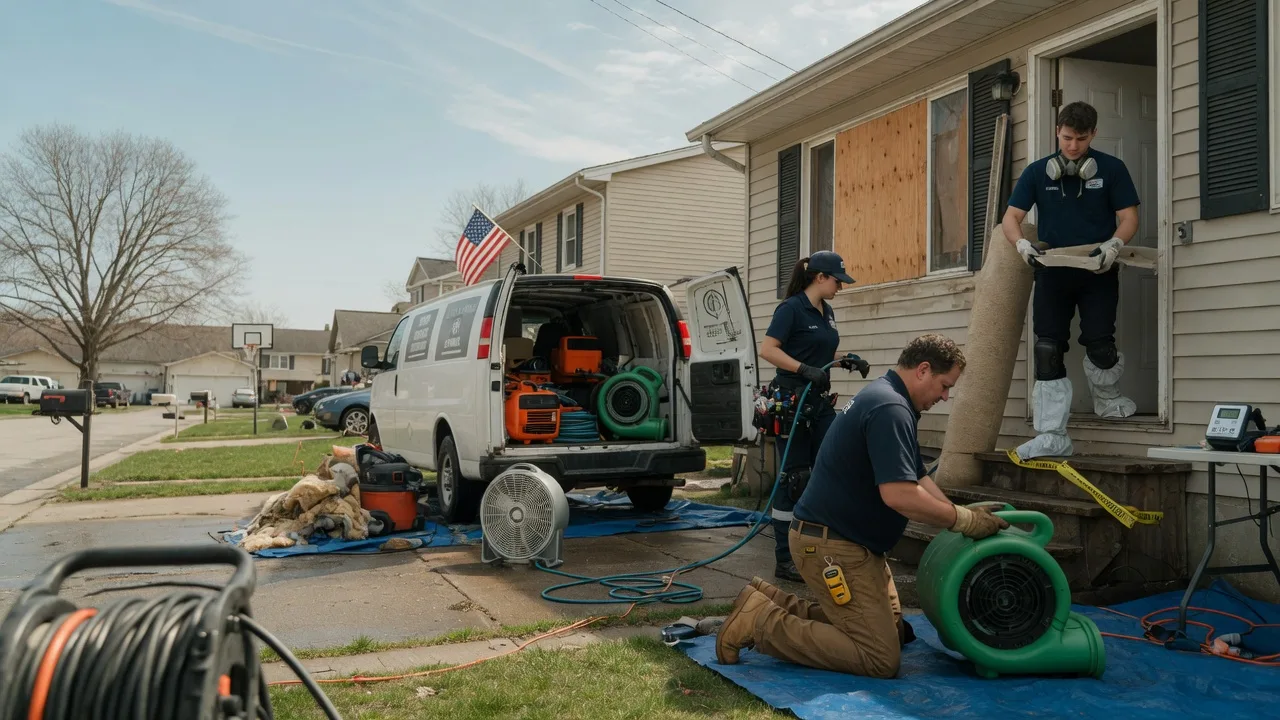 Water Damage Restoration in West Columbia, WV near me